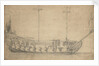 Portrait of an English fourth-rate, about 42 guns by Willem van de Velde the Elder