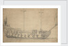 Portrait of an English fourth-rate, about 42 guns by Willem van de Velde the Elder