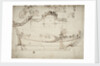 Sketch sheer plan by Willem Van de Velde the Younger
