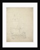 An English ship becalmed by Willem Van de Velde the Younger