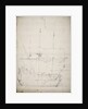 An English two-decker drying sails by Willem Van de Velde the Younger