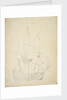 An English ship drying sails by Willem Van de Velde the Younger