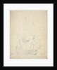 An English ship drying sails by Willem Van de Velde the Younger