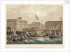 Debarquement a Gosport by Edouard Henri Theophile Pingret