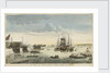 View of Blackwall looking towards Greenwich by J. Heudelot