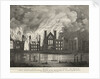 The destruction by fire of the Houses of Parliament on Thursday night, 16 October 1834 by unknown