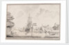 The harbour of Medenblik with the 'Siebert' and 'Nicolas' by W.R. Hellingweiff