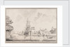 The harbour of Medenblik with the 'Siebert' and 'Nicolas' by W.R. Hellingweiff