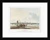 View of the estuary of the Somme at the Le Crotoy by Richard Parkes Bonington