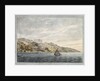 A southern view of Bastia on Corsica from on board HMS 'Victory' during the May 1794 siege by Ralph Willett Miller