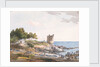 Blue jackets landing artillery and ammunition on Corsica by unknown