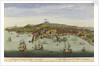 A perspective view of the city of Naples by Robert Laurie & James Whittle