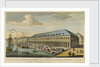 A view of the exchange and the warehouses at Petersburg in Russia by Robert Sayer