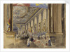 The Painted Hall, Greenwich, 1 June 1843, open to the public as an art gallery by Thomas Smith Cafe