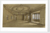 The drawing room of Crowley House, Greenwich by Clarkson Stanfield