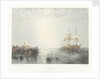 Whalers. From the picture in the National Gallery by Joseph Mallord William Turner
