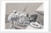 A pull on the main sheet on board 'Brynhild', winner of the Kings Cup by Charles M. Padday