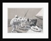 A pull on the main sheet on board 'Brynhild', winner of the Kings Cup by Charles M. Padday
