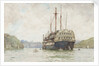The 'Implacable' at Falmouth by Henry Scott Tuke