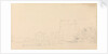 Drawing of Parmiters? Dry dock Portsmouth harbour ,1813 by John Christian Schetky