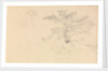 Study of a dog wearing collar and of tree branches by John Christian Schetky