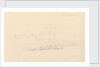 Drawing of Porchester Castle by John Christian Schetky