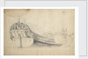 Portrait of a Dutch bezan yacht by Willem Van de Velde the Younger