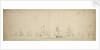 The Dutch fleet before the Battle of Lowestoft, May-June 1665 by Willem van de Velde the Elder
