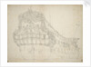 Portrait of the 'Gideon', a 62-gun ship built in 1664 and last recorded in 1689 by Willem van de Velde the Elder