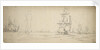 Dutch ships running down towards the main fleet, May? 1672 by Willem van de Velde the Elder
