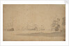The Dutch fleet lying-to, probably in May 1672 by Willem van de Velde the Elder