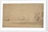 The Dutch fleet lying-to, probably in May 1672 by Willem van de Velde the Elder