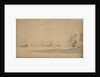 The Dutch fleet lying-to, probably in May 1672 by Willem van de Velde the Elder