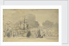 Dutch fleet at sea by Willem van de Velde the Elder