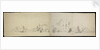 Dutch fleet at sea panorama (unfinished) by Willem van de Velde the Elder
