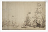 A council-of-war in the Dutch fleet? May 1665 by Willem Van de Velde the Younger