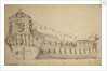 Portrait of the 'Ridderschap', 66 guns, of the Admiralty of the Maas, built in 1666 and lost at sea in 1690 by Willem Van de Velde the Younger