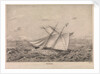 Denia Opium clipper topsail schooner built Cowes 1840 (shown off China coast 1851) by F G Hely