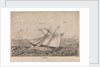 Denia Opium clipper topsail schooner built Cowes 1840 (shown off China coast 1851) by F G Hely