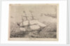 Emily Jane opium clipper ship (shown off China coast 1845) by F G Hely