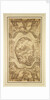 Drawing for the ceiling of the Painted Hall with key to figures on reverse by James Thornhill