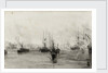 HMY 'Alberta' Carrying the remains of Queen Victoria by William Lionel Wyllie