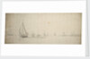 A kaag and other Dutch vessels before the wind by Willem van de Velde the Elder