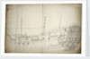 Portrait of an English two-decker by Willem Van de Velde the Younger