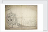 Portrait of an English two-decker by Willem Van de Velde the Younger