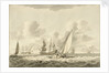 Damlooper before the wind by Pieter Aartsz Blauw