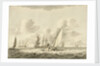 Damlooper before the wind by Pieter Aartsz Blauw