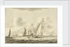 Damlooper before the wind by Pieter Aartsz Blauw