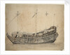 Portrait of the 'Vrijheid', 50-gun ship of the Amsterdam Admiralty, built in 1651 and blown up in action in 1676 by Willem van de Velde the Elder