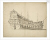 Portrait of the 'Prins te Paard' built in about 1658 and wrecked in 1683 by Willem Van de Velde the Younger